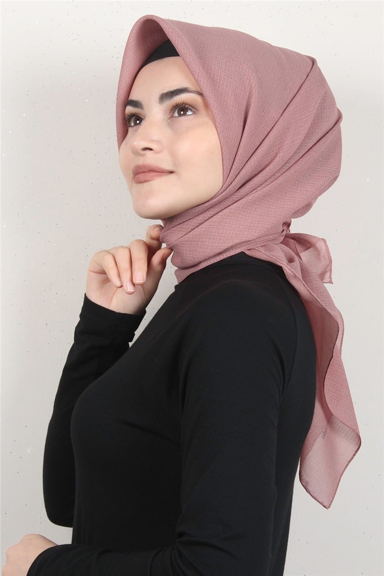 Cıty Eşarp 8081-6 Gül Kurusu