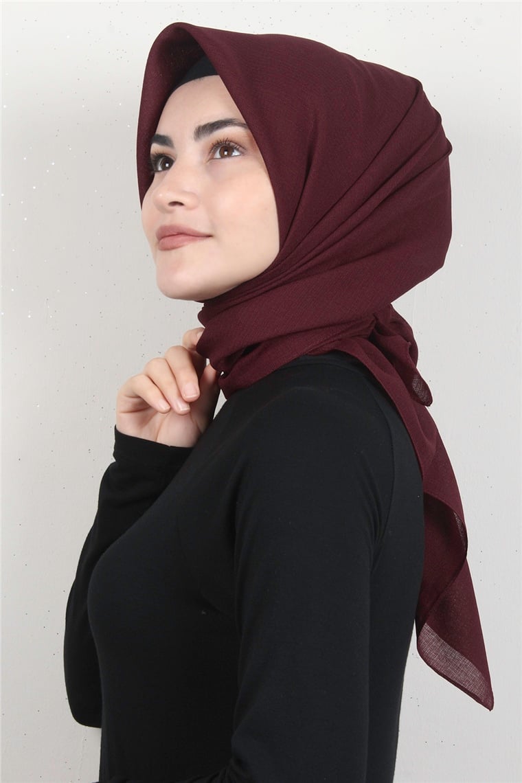 Cıty Eşarp 8081-7 Bordo