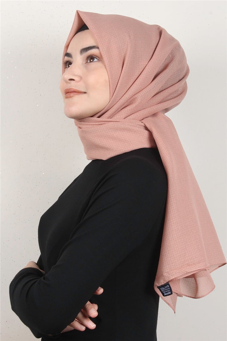 City Şal 8080-16 Pudra 