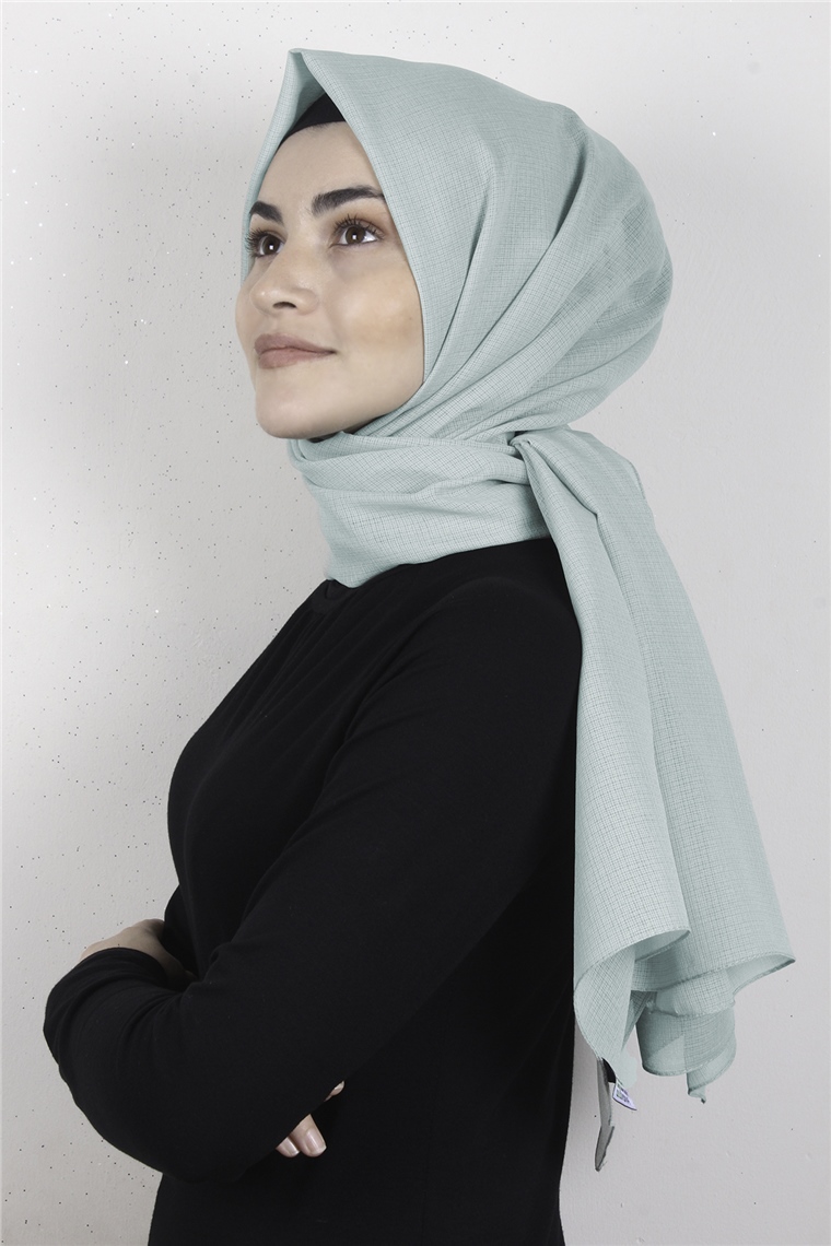 City Şal 8080-6 Su Yeşili