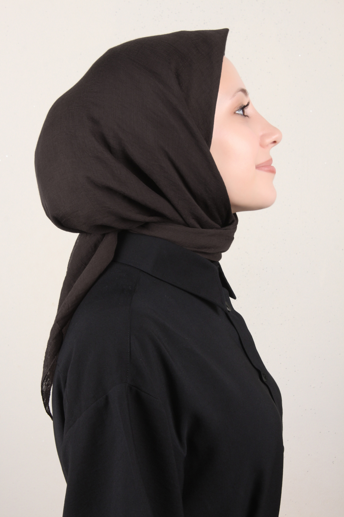 Comfort Pamuk Eşarp 2780-16 Acı Kahve