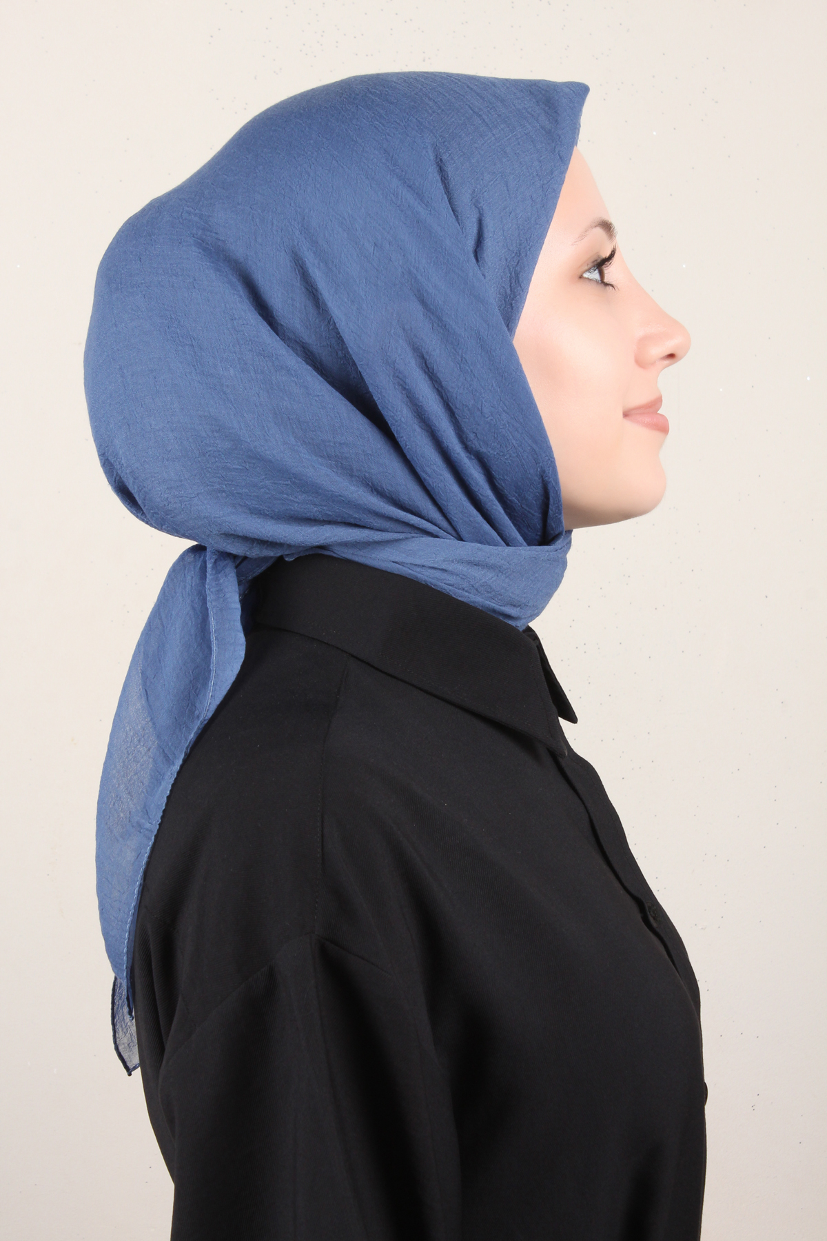 Comfort Pamuk Eşarp 2780-21 İndigo