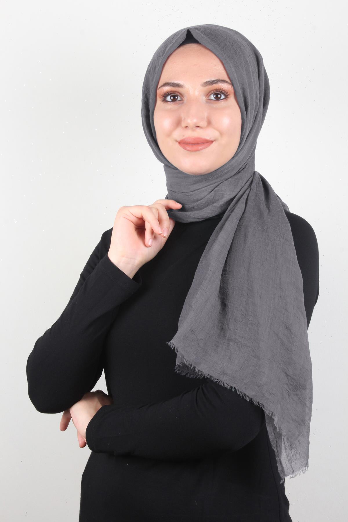 Comfort Pamuk Şal 2722-56 Antrasit