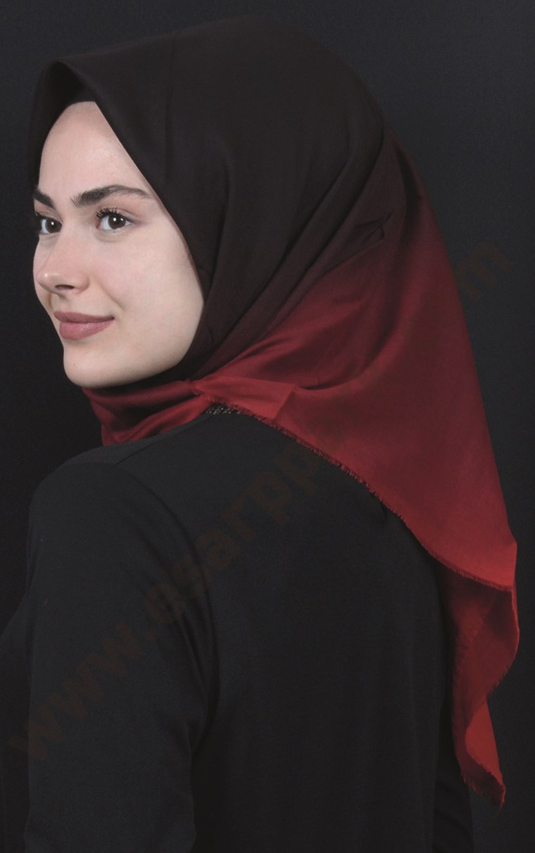Coton Kare Eşarp 1203-8