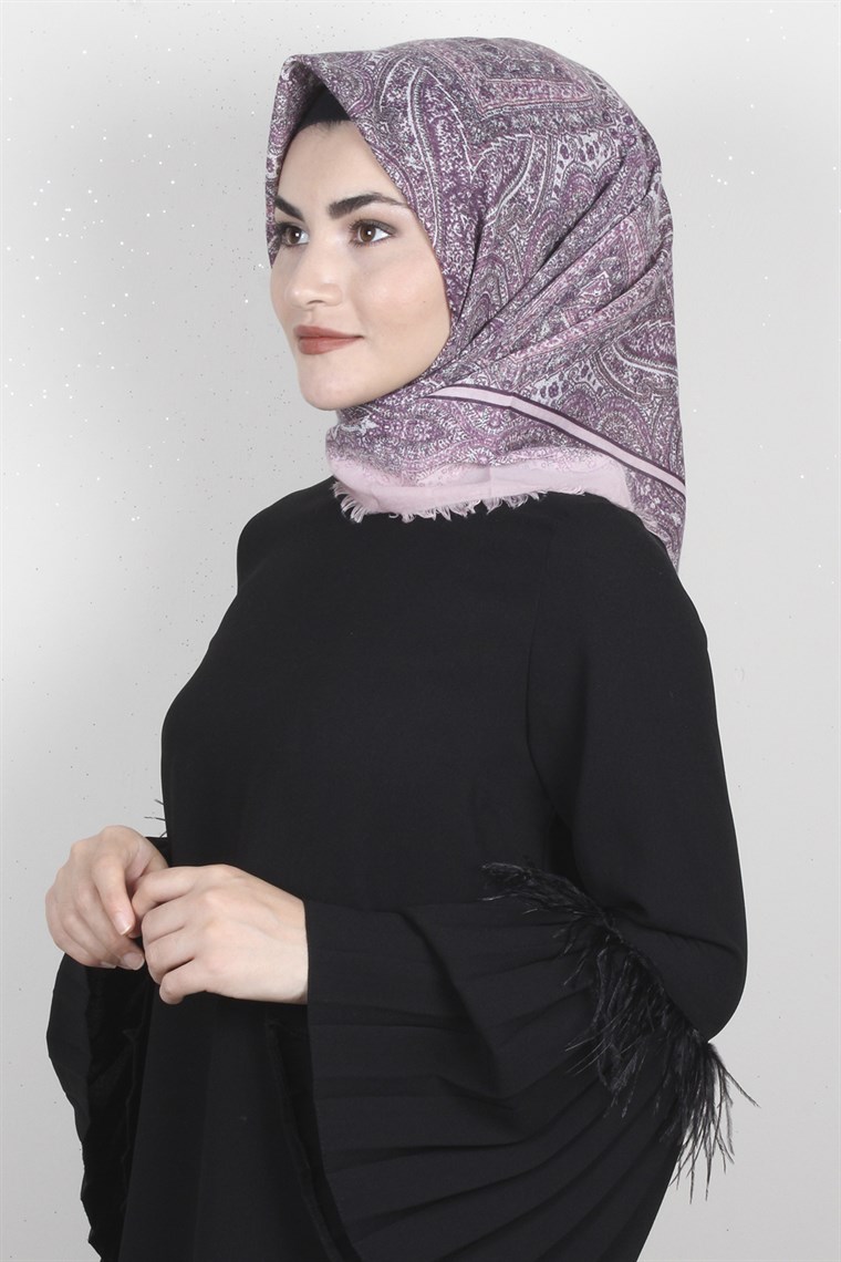 Coton Kare Eşarp 1206-11