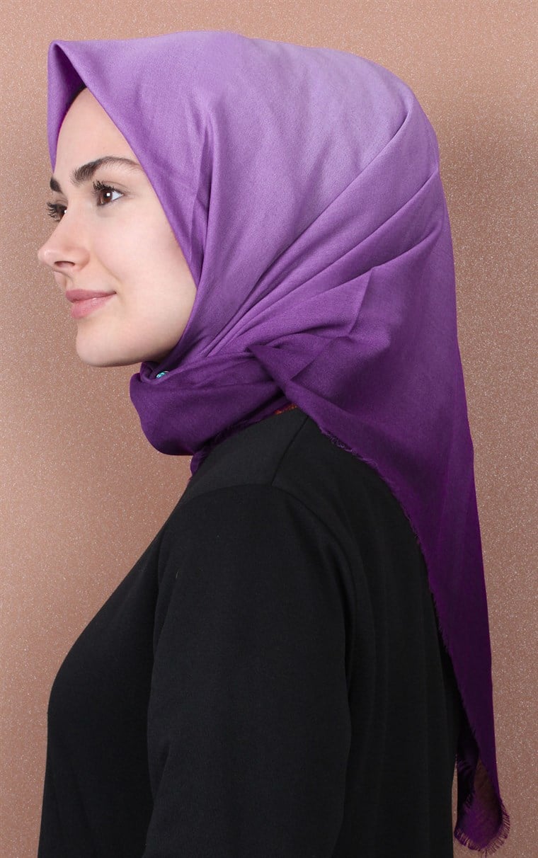Coton Kare Eşarp 1207-27