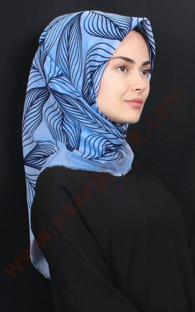 Coton Kare Eşarp 1214-1
