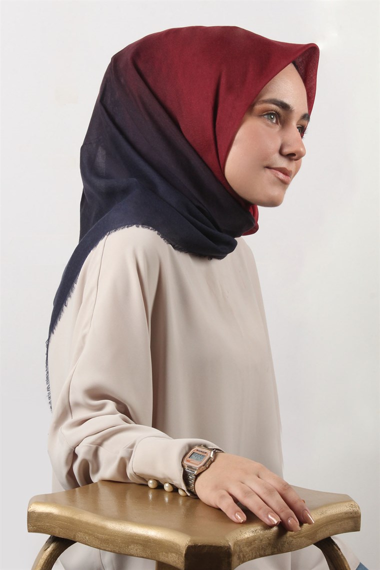 Coton Kare Eşarp 1214-88