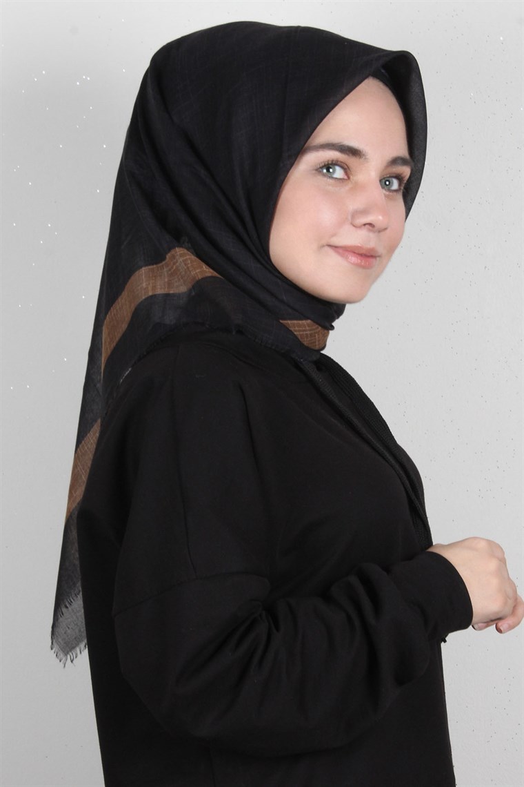 Coton Kare Eşarp 1215-30