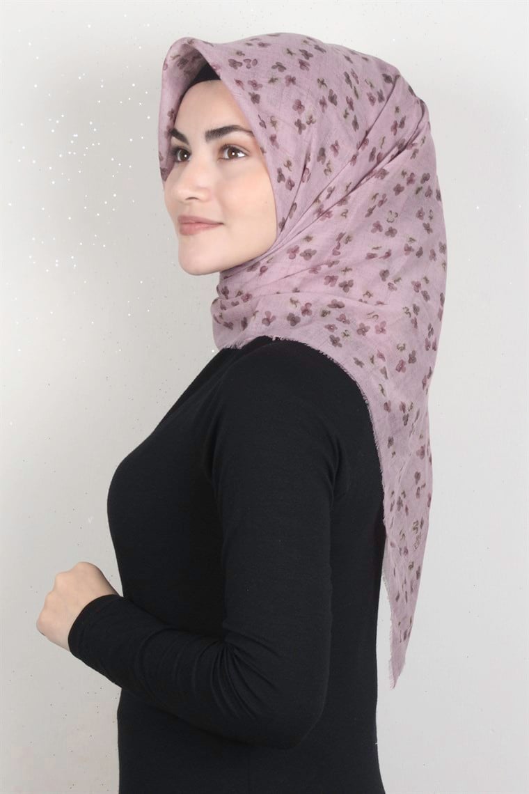 Coton Kare Eşarp 1668-1 