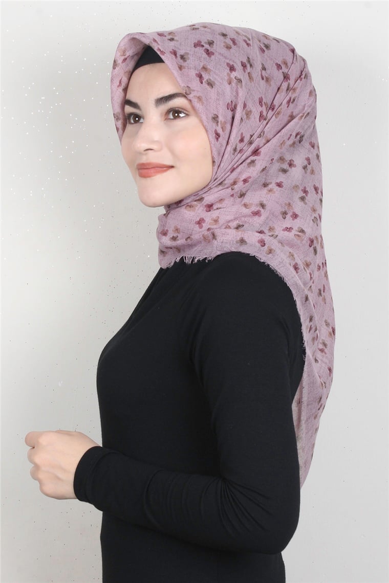 Coton Kare Eşarp 1668-19