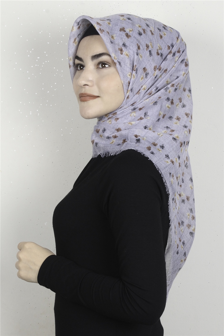 Coton Kare Eşarp 1668-21
