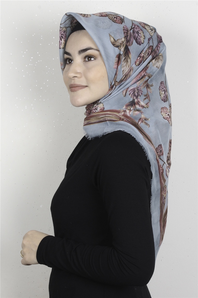 Coton Kare Eşarp 1669-2