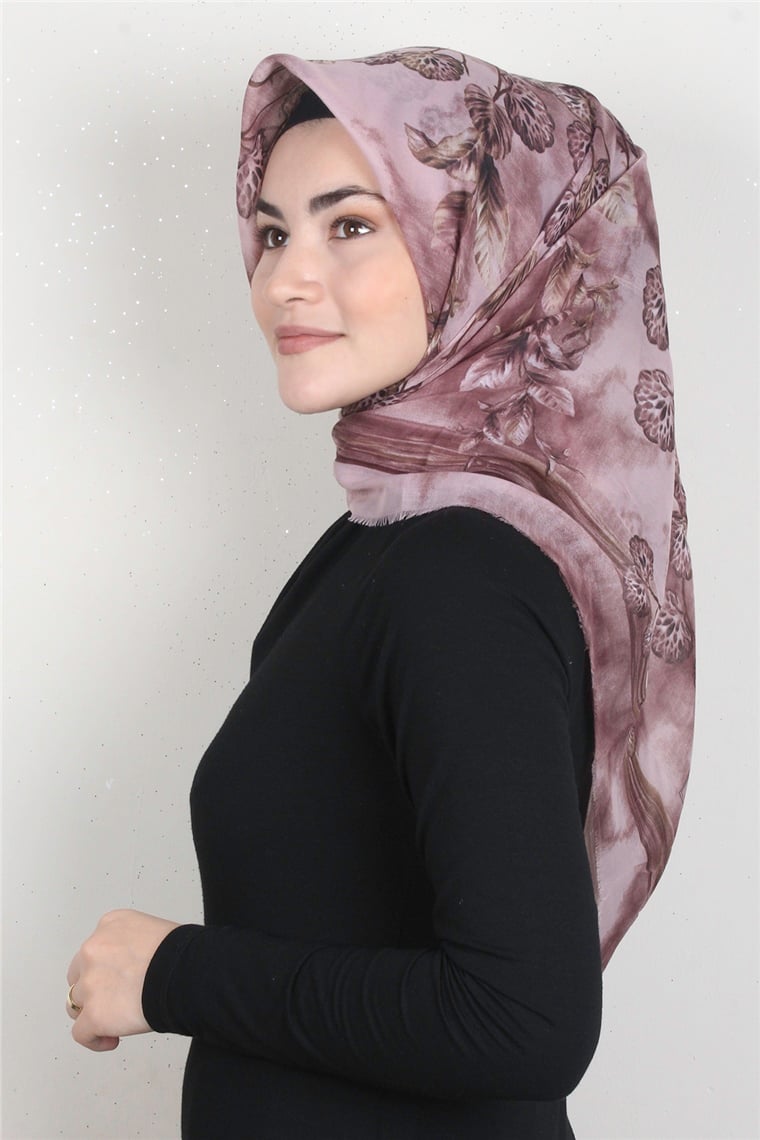 Coton Kare Eşarp 1669-4