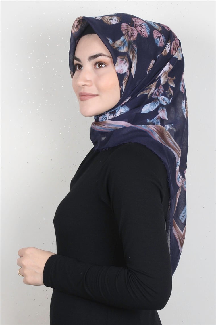 Coton Kare Eşarp 1669-6