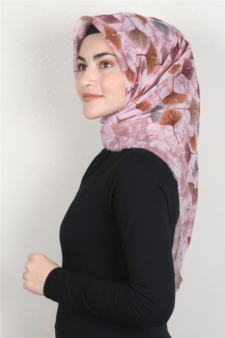 Coton Kare Eşarp 1672-18
