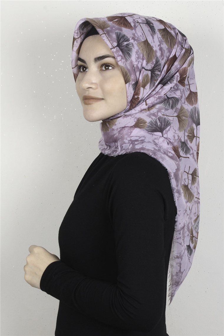 Coton Kare Eşarp 1672-19