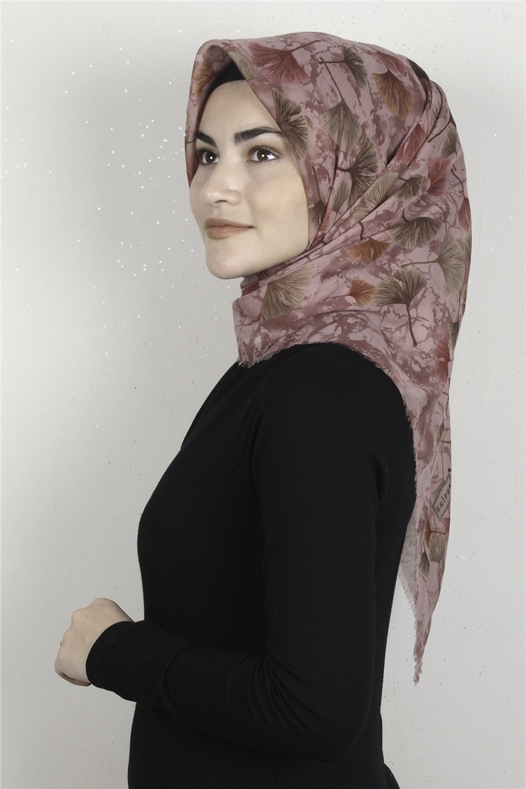 Coton Kare Eşarp 1672-22