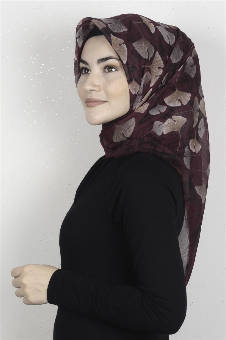Coton Kare Eşarp 1672-26 