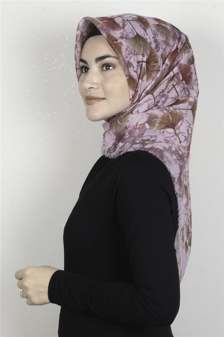 Coton Kare Eşarp 1672-7