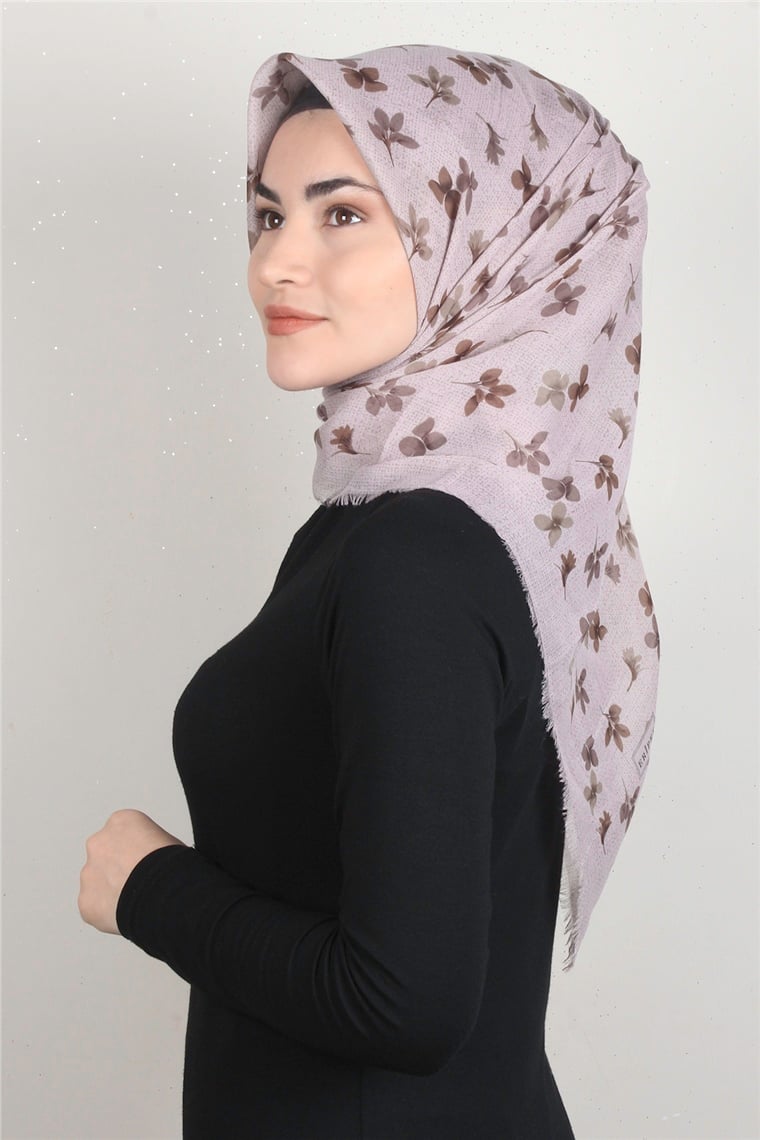 Coton Kare Eşarp  1673-3