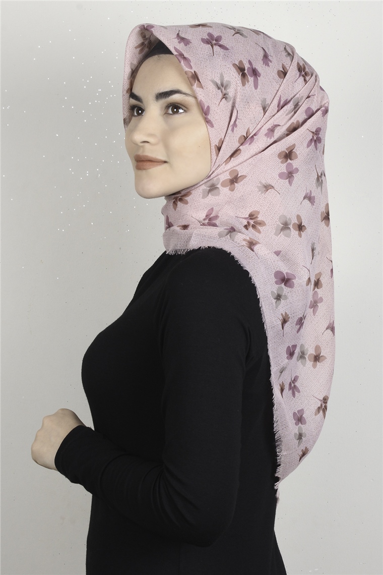 Coton Kare Eşarp 1673-4 
