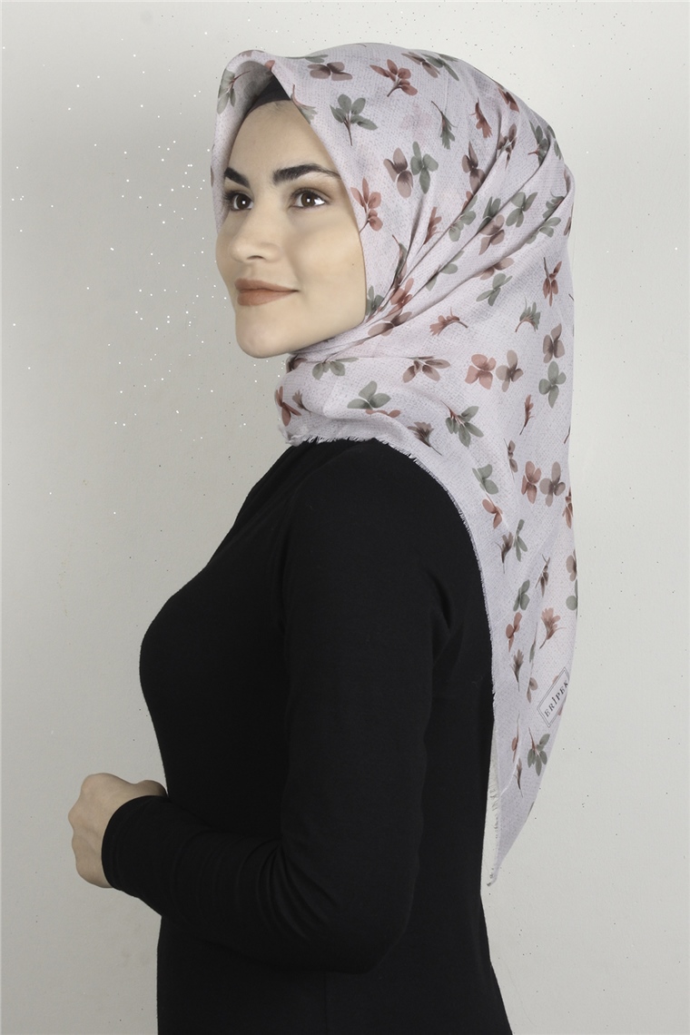 Coton Kare Eşarp 1673-5