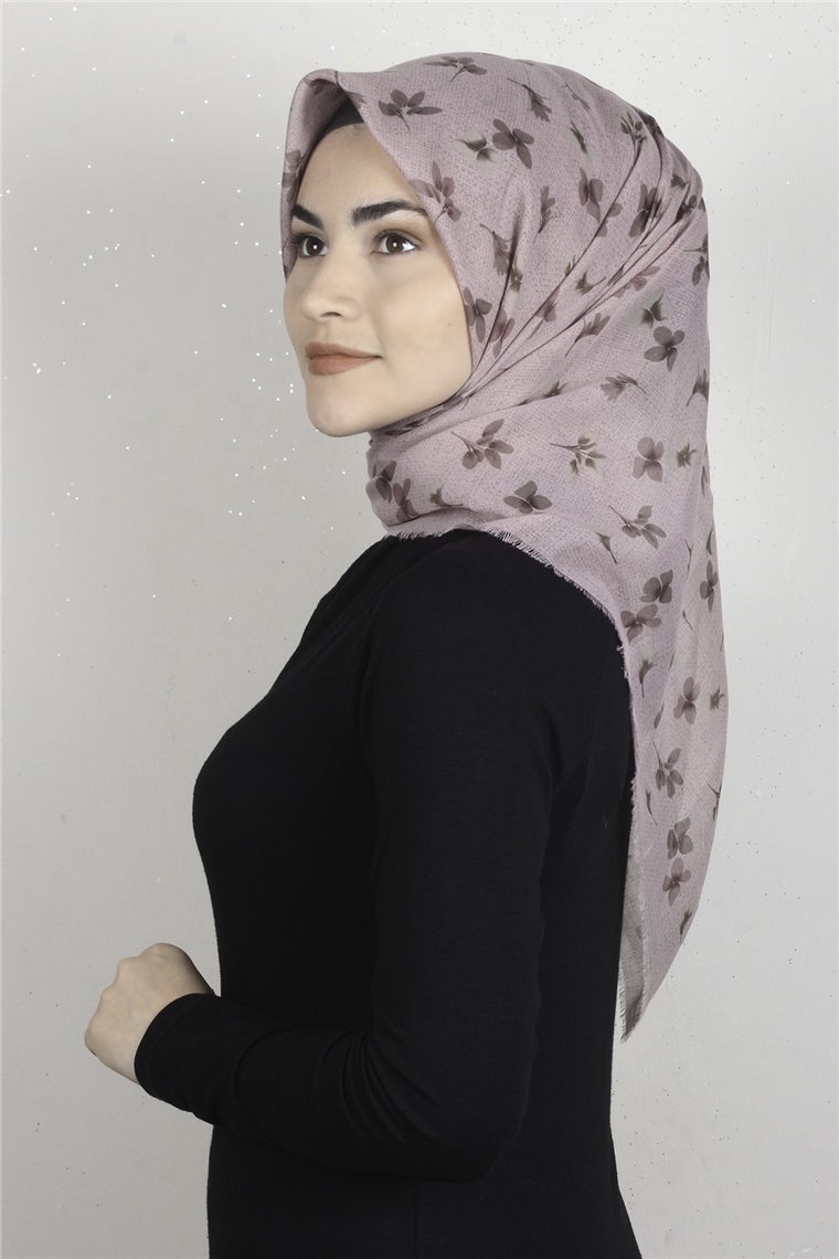 Coton Kare Eşarp 1673-6