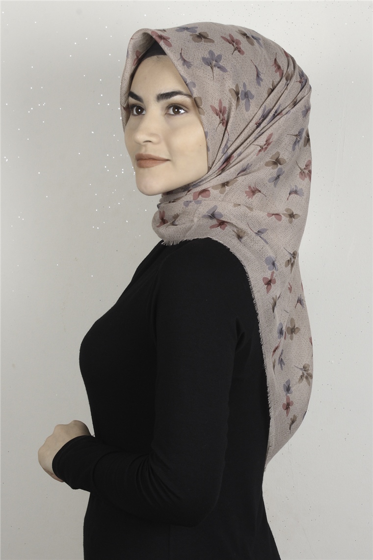 Coton Kare Eşarp 1673-9 