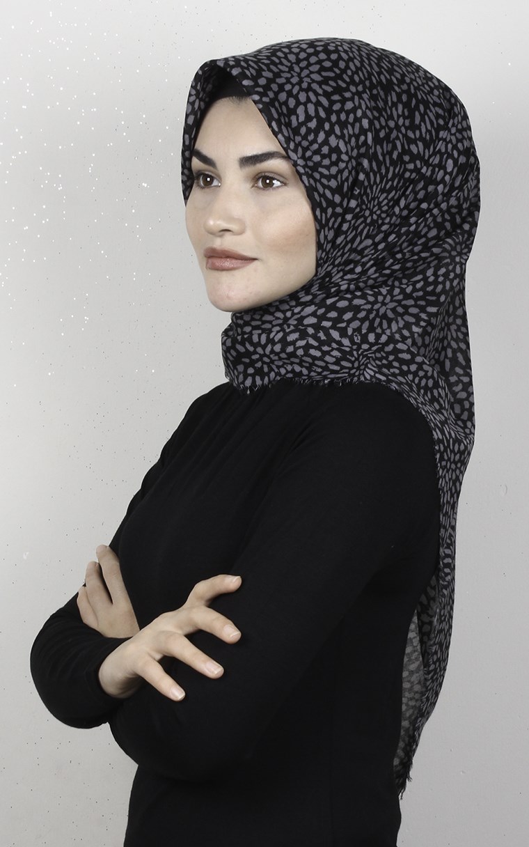 Coton Kare Eşarp 1686-1