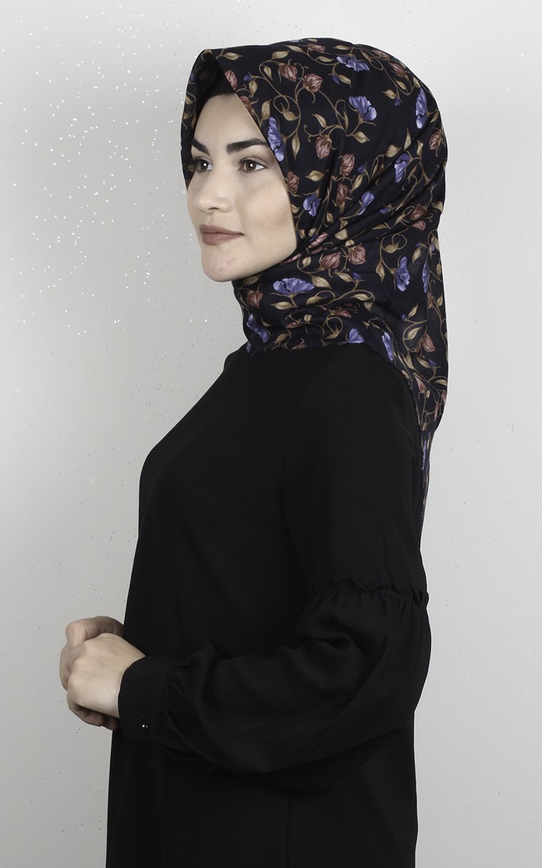 Coton Kare Eşarp 1689-1