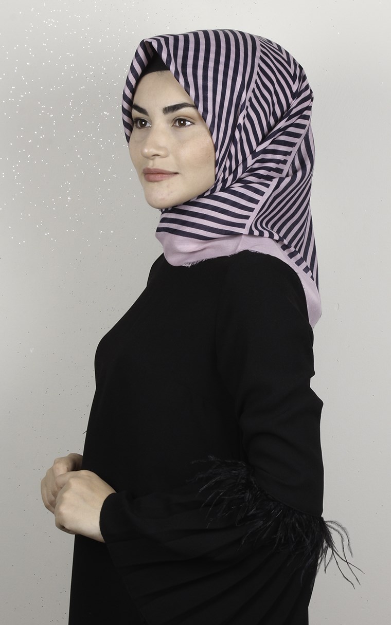 Coton Kare Eşarp 1693-17