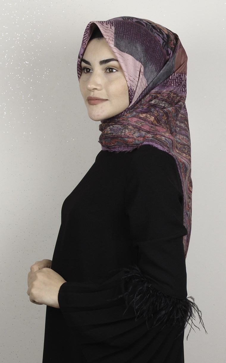 Coton Kare Eşarp 1694-6