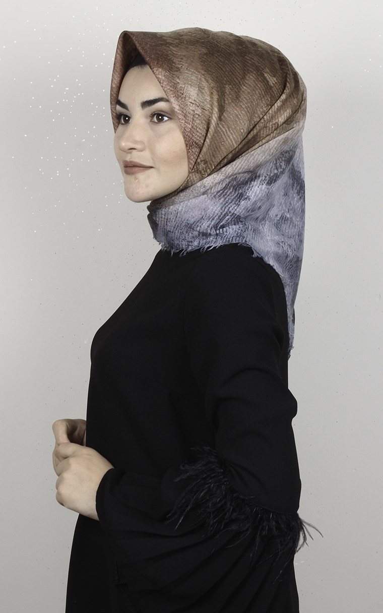 Coton Kare Eşarp 1695-6