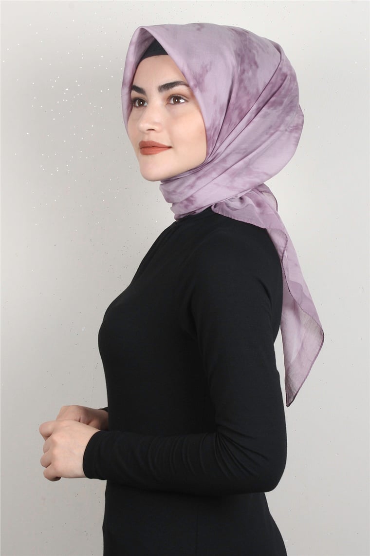 Coton & Silk Eşarp 3633-1 Gül Kurusu