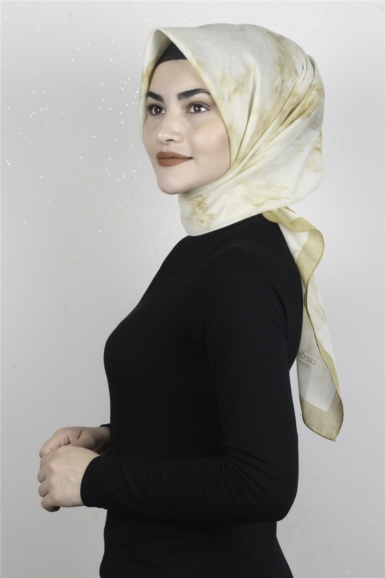 Coton & Silk Eşarp 3633-9 Gold