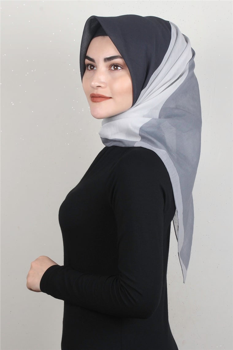 Coton & Silk Eşarp 3634-11 Füme