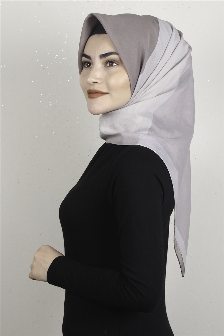 Coton & Silk Eşarp 3634-8 Toprak 