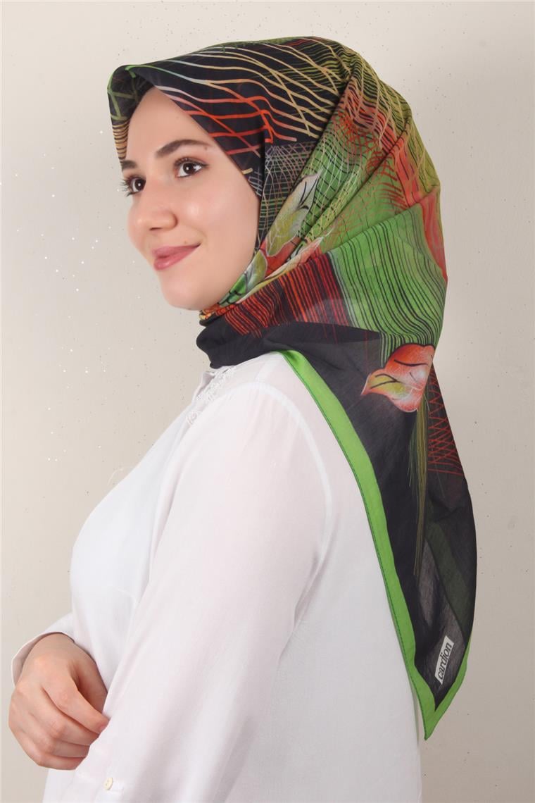 Coton & Silk Eşarp 3649-3