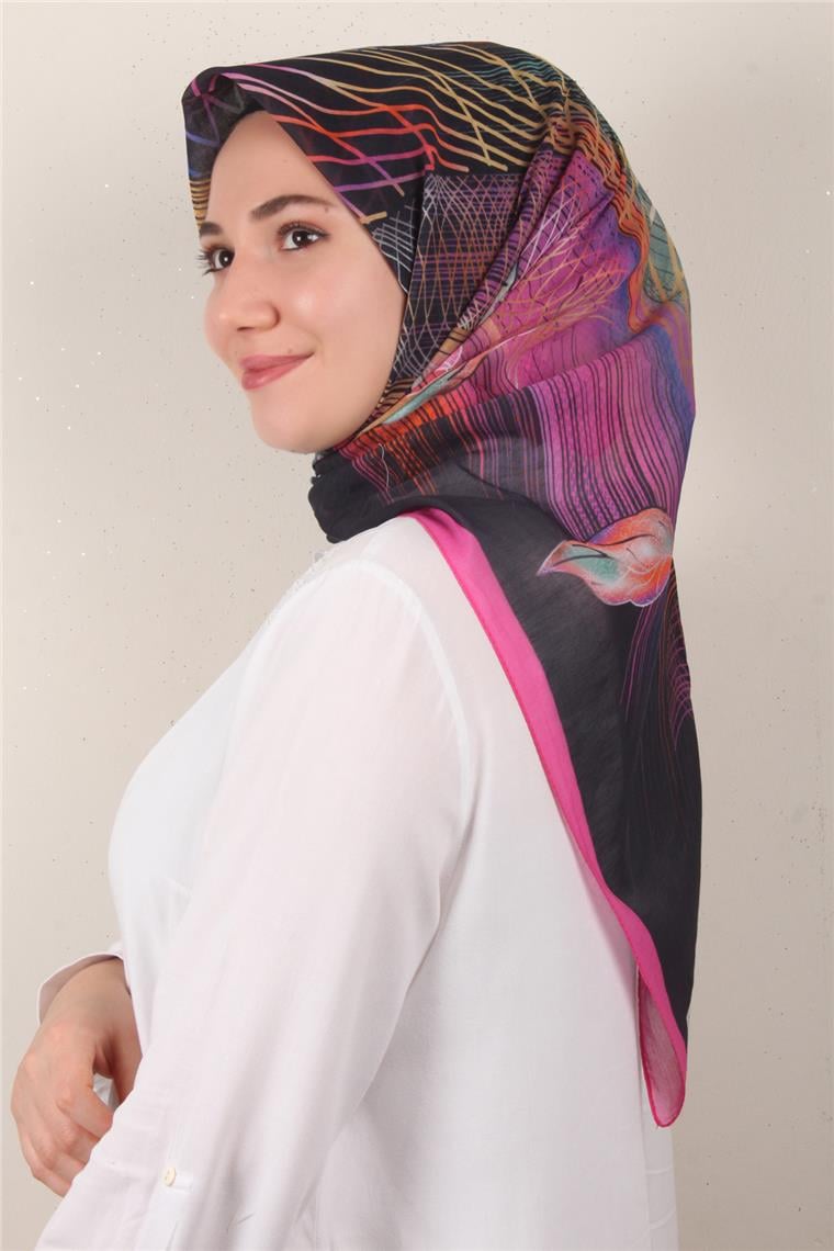 Coton & Silk Eşarp 3649-5