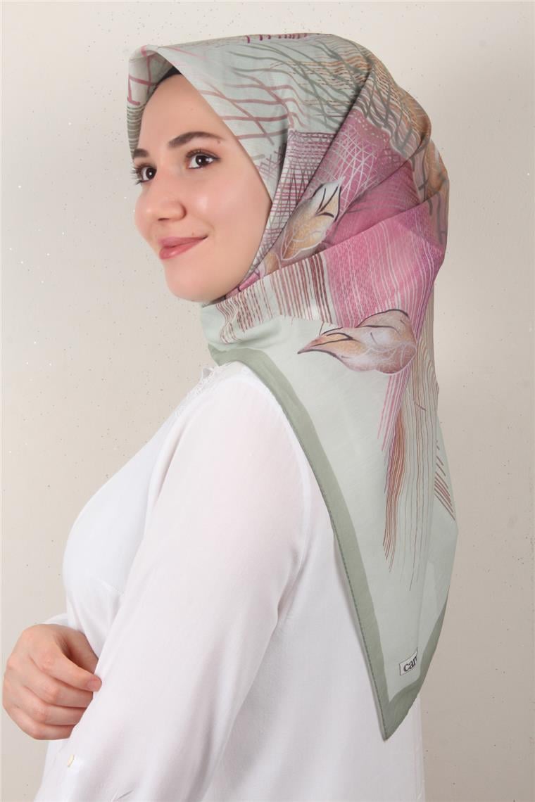 Coton & Silk Eşarp 3649-6