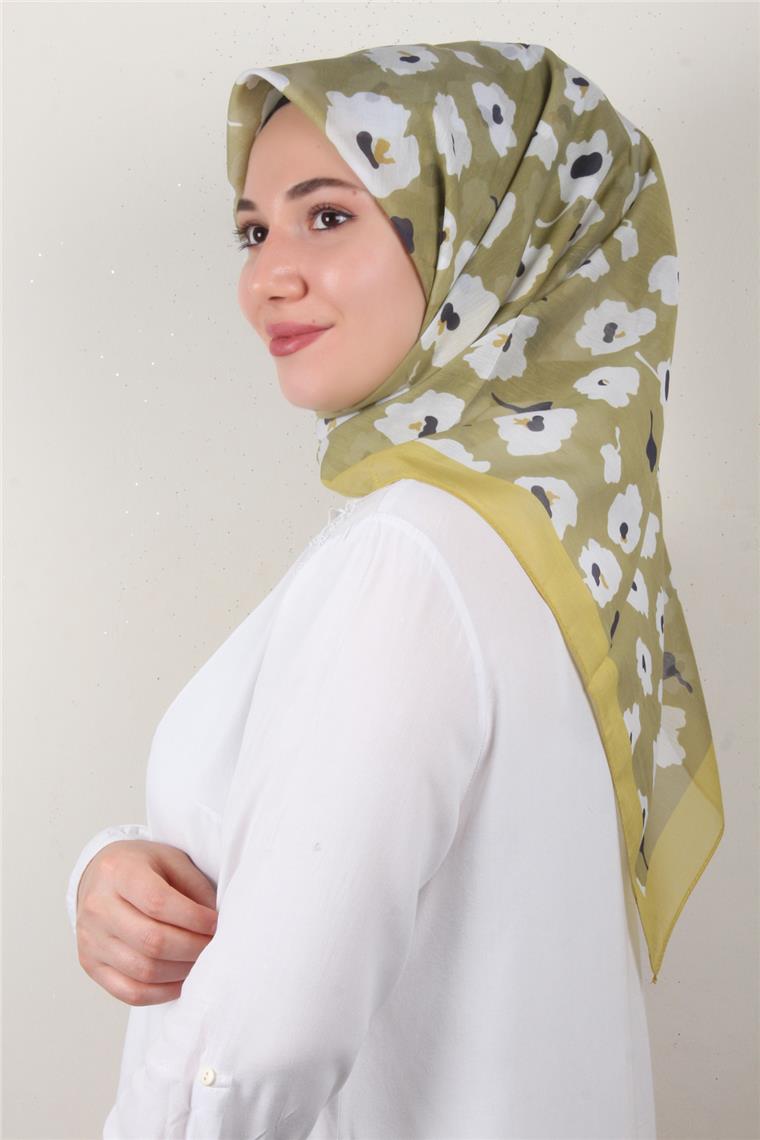 Coton & Silk Eşarp 3652-1