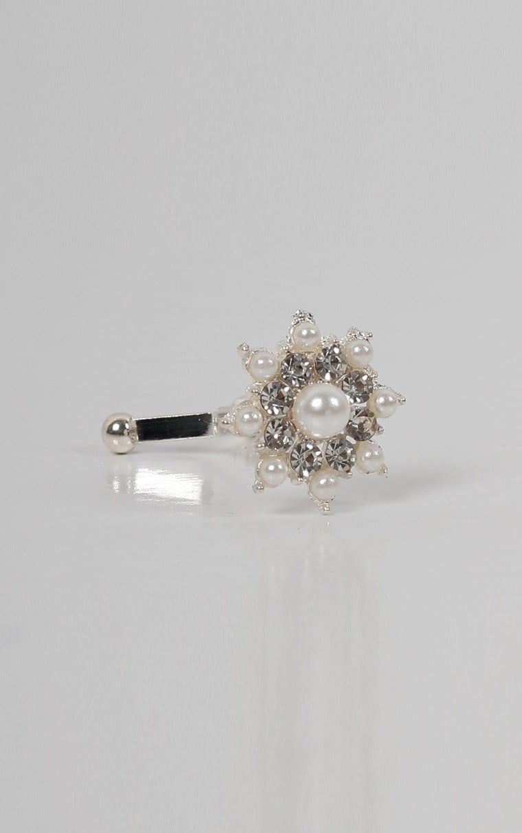 Abiye Taşlı Eşarp Klipsi 401-3