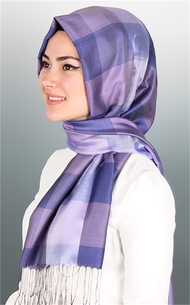 500-0013-88 ÇİFT YÖNLÜ İPEKSİ ŞAL