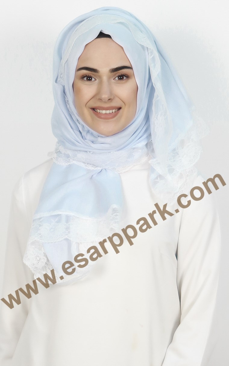 Dantelli Paşmina Şal 1243-51