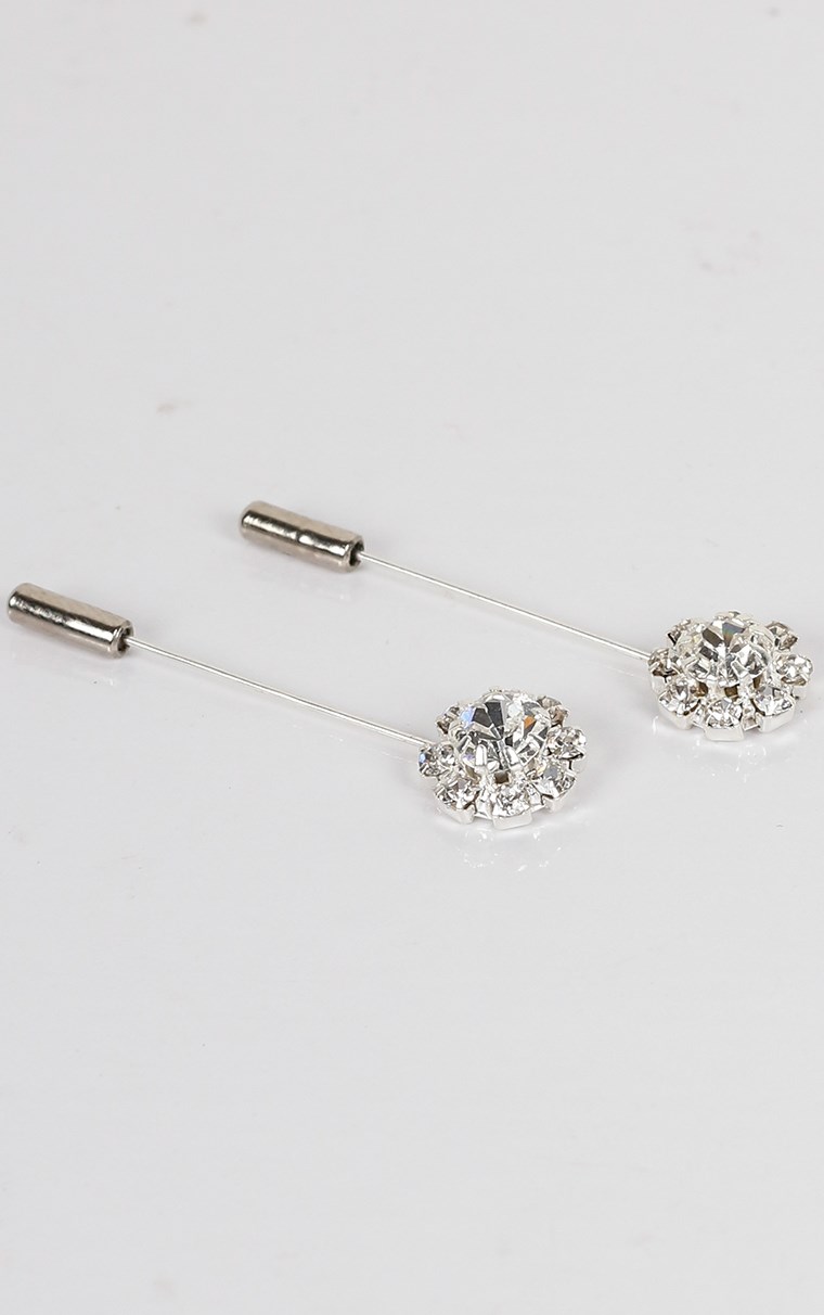 Abiye Taşlı Eşarp İğnesi 402-8