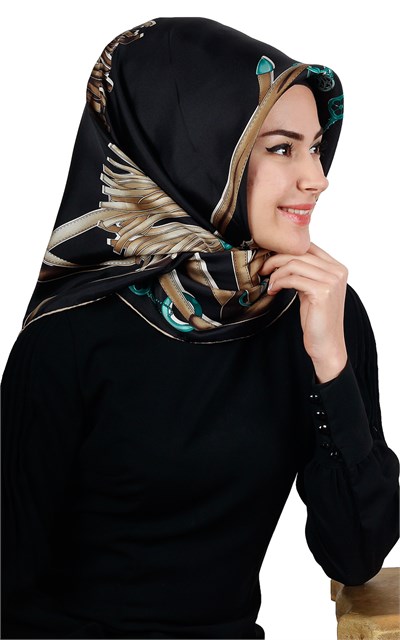 İndirimli İthal İpek Eşarp 1303-4