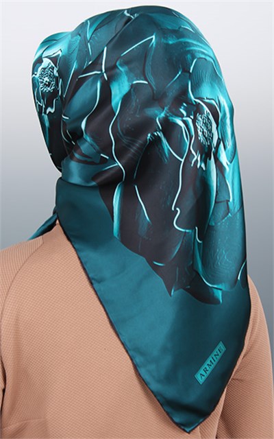 6437-06 ARMİNE İPEK EŞARP 2015 YAZ