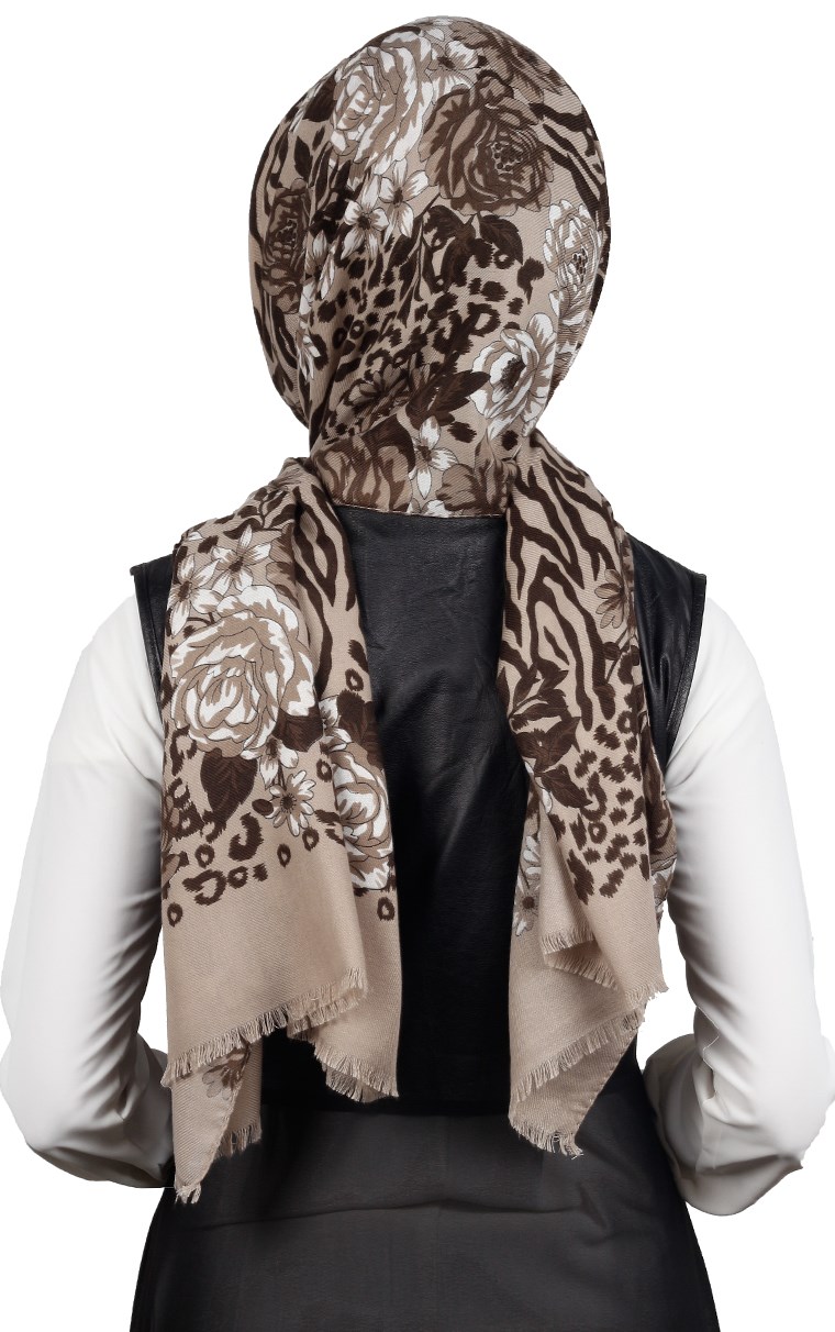 Kışlık Yünlü Şal 5181-3