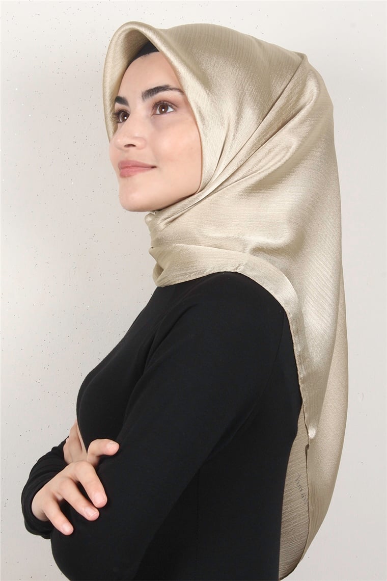 Diamond Janjan Eşarp 4103-15 Sütlü Kahve